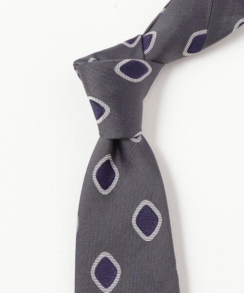 セール】Seaward & Stearn / シルク 小紋柄 ジャカード ネクタイ