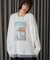 PBLIM | 《UNISEX》チュールカサネロンT(Tシャツ/カットソー)