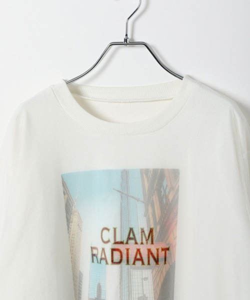 PBLIM(ページボーイリム)の「《UNISEX》チュールカサネロンT(Tシャツ/カットソー・レディース・オフホワイト/ベージュ・MEDIUM/LARGE)」の9枚目の写真