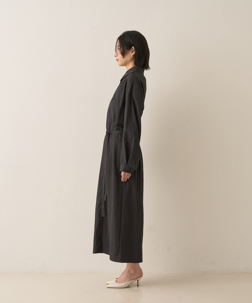 Rouge vif（ルージュヴィフ）の「カシュクール2WAYワンピース（ワンピース・レディース・チャコールグレー/ベージュ・フリー）」の21枚目の写真