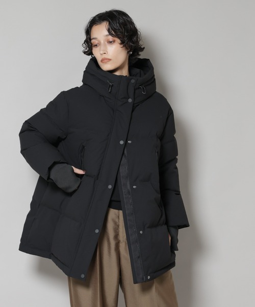 ナノユニバース　ニシカワダウン　ダウンコート 西川ダウン(R)」ソロテックスAラインダウン（ダウンジャケット