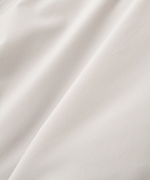 NANO universe（ナノユニバース）の「「西川ダウン(R)」ソロテックスAラインダウン（ダウンジャケット/コート・レディース・オフホワイト/ブラック/モカ・M/S）」の8枚目の写真