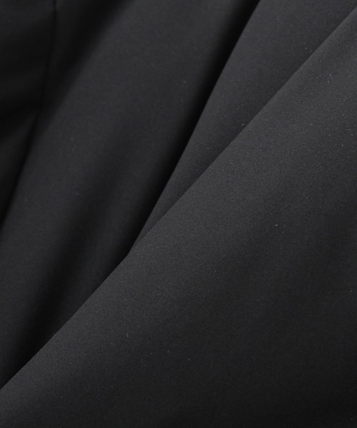 NANO universe（ナノユニバース）の「「西川ダウン(R)」ソロテックスAラインダウン（ダウンジャケット/コート・レディース・オフホワイト/ブラック/モカ・M/S）」の7枚目の写真