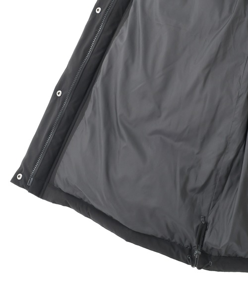 NANO universe（ナノユニバース）の「「西川ダウン(R)」ソロテックスAラインダウン（ダウンジャケット/コート・レディース・オフホワイト/ブラック/モカ・M/S）」の15枚目の写真