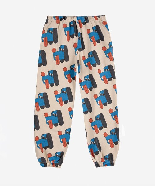 BOBO CHOSES(ボボショーズ)の「総柄Doggy Mate長パンツ【キッズ】(その他パンツ・キッズ・オフホワイト・100/110/120/130/140)」の2枚目の写真