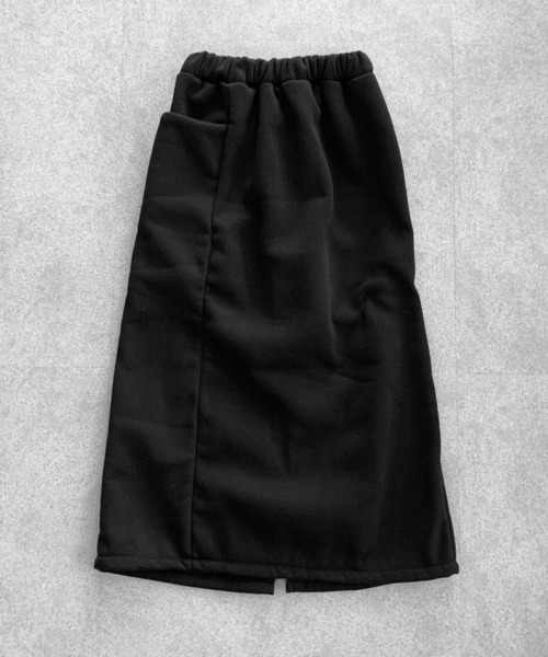 Maison Calme(メゾンカルム)の「【上下セット】ボリューム ハイネックスウェット スリットスカート セットアップ リラックスウェア(セットアップ・レディース・ピンク/グレー/ブラック・M/L)」の21枚目の写真