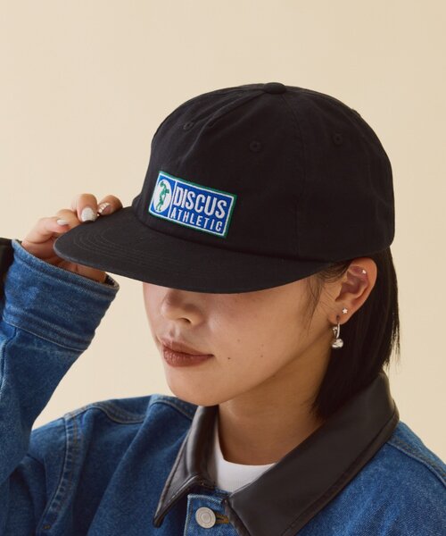 DISCUS（ディスカス）の「【DISCUS】刺繍ロゴウォッシュコットンキャップ（キャップ・レディース・グリーン/ブラウン/ブラック/チャコールグレー・ONE SIZE）」の11枚目の写真