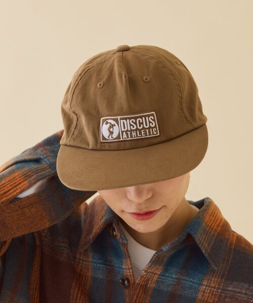 DISCUS（ディスカス）の「【DISCUS】刺繍ロゴウォッシュコットンキャップ（キャップ・レディース・グリーン/ブラウン/ブラック/チャコールグレー・ONE SIZE）」の15枚目の写真