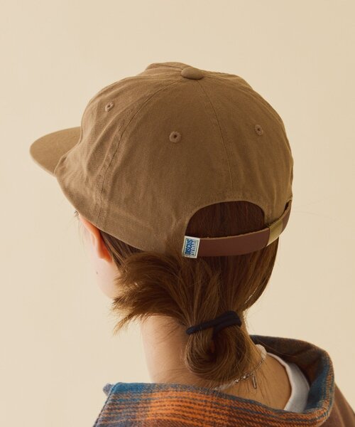 DISCUS（ディスカス）の「【DISCUS】刺繍ロゴウォッシュコットンキャップ（キャップ・レディース・グリーン/ブラウン/ブラック/チャコールグレー・ONE SIZE）」の16枚目の写真
