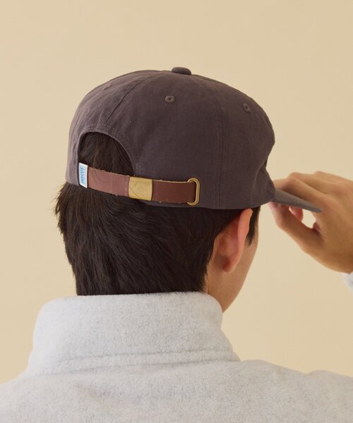 DISCUS（ディスカス）の「【DISCUS】刺繍ロゴウォッシュコットンキャップ（キャップ・レディース・グリーン/ブラウン/ブラック/チャコールグレー・ONE SIZE）」の9枚目の写真