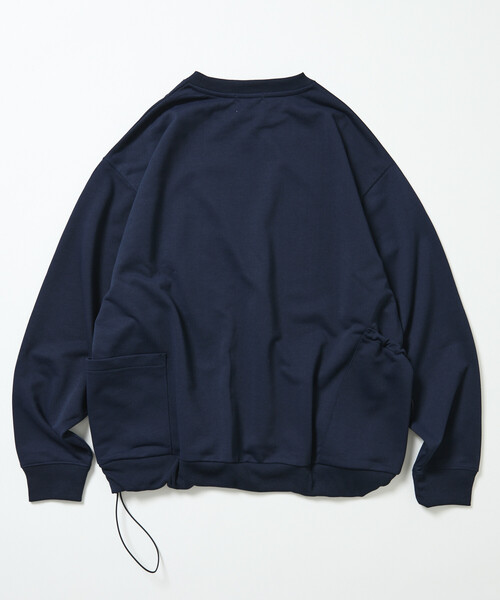 FREAK'S STORE(フリークスストア)の「限定展開 Drymix(R)/ドライミックス リラックスフィット サイドポケット クルーネック スウェット(スウェット・メンズ・アッシュグレー/ブラック/グレイッシュベージュ/ネイビー・SMALL/MEDIUM/LARGE)」の22枚目の写真