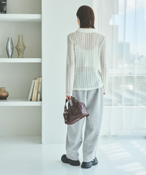 LAKOLE(ラコレ)の「カットイージーコクーンパンツ / 593617(スウェットパンツ・レディース・ブラック/グレー/ブラウン・FREE)」の6枚目の写真