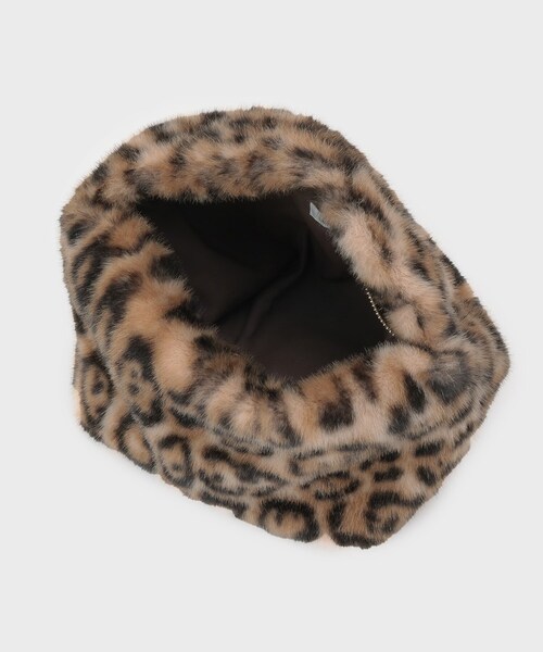 GALLEST（ギャレスト）の「フェイクファーマイクロバッグ（ハンドバッグ・レディース・アイボリー/ダークブラウン系4/ブラック・00）」の10枚目の写真