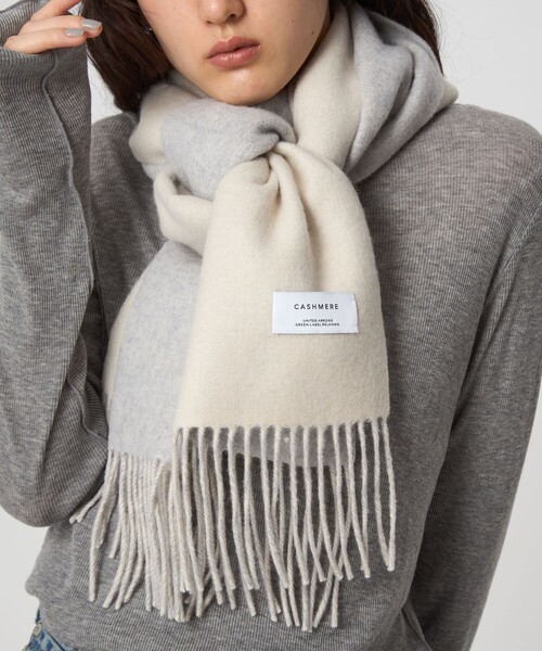 ロロピアーナ　カシミヤリバーシブルマフラー ロロピアーナ カシミヤリバーシブルマフラー カシミヤ