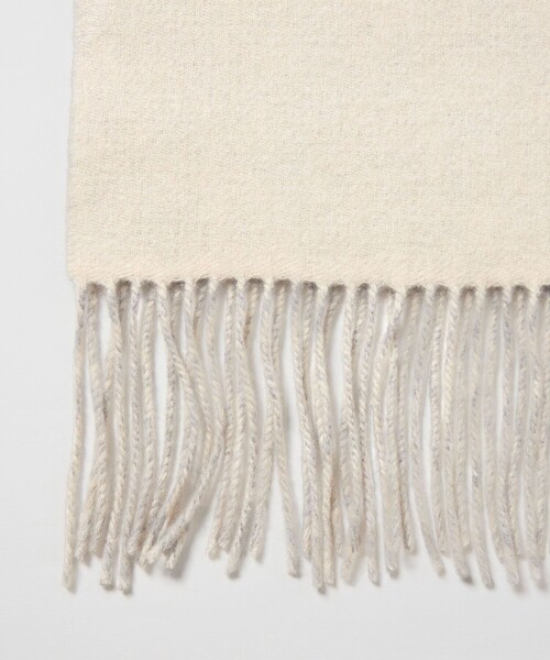 green label relaxing（グリーンレーベルリラクシング）の「カシミヤ リバーシブル マフラー（マフラー・レディース・オフホワイト/ライトブルー/モカ・FREE）」の13枚目の写真