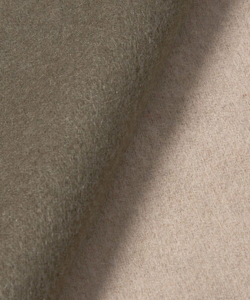 green label relaxing（グリーンレーベルリラクシング）の「カシミヤ リバーシブル マフラー（マフラー・レディース・オフホワイト/ライトブルー/モカ・FREE）」の5枚目の写真