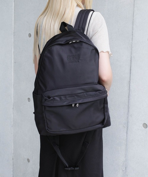 FREDRIK PACKERS（フレドリックパッカーズ）の「【FREDRIK PACKERS】DAY PACK LIGHT デイ パック ライト（バックパック/リュック・レディース・ブラック・FREE）」の3枚目の写真