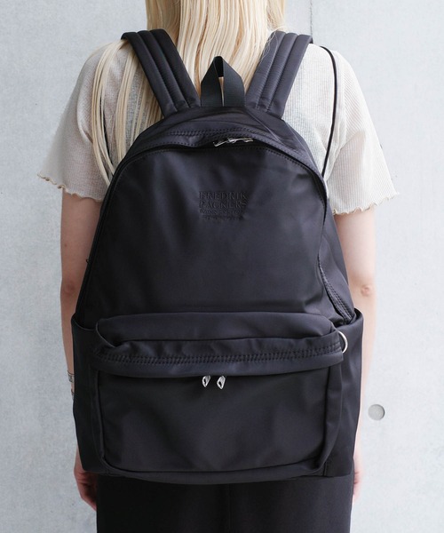 FREDRIK PACKERS（フレドリックパッカーズ）の「【FREDRIK PACKERS】DAY PACK LIGHT デイ パック ライト（バックパック/リュック・レディース・ブラック・FREE）」の4枚目の写真