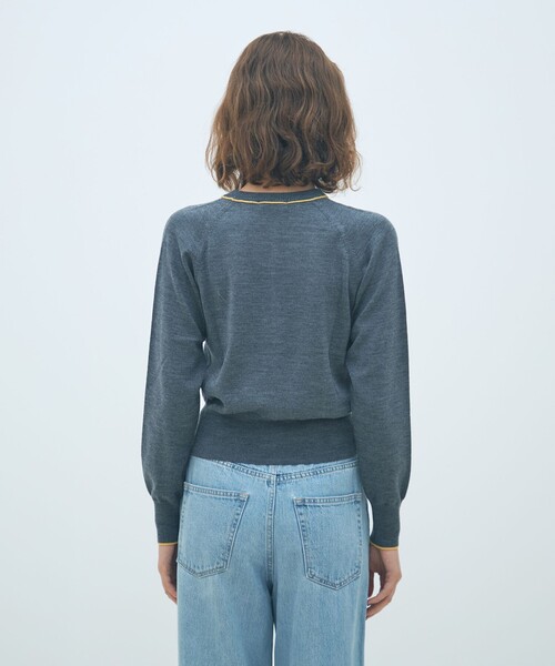 2018AW マカフィー エアウール ケーブルクルーネックプルオーバー グレー 楽天市場】MACPHEE(マカフィー) ファブリックコンビ クルーネックプル