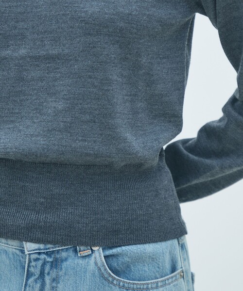 美品　マカフィー　ニット　クルーネックプルオーバー ラムカシミヤ クルーネックプルオーバー（ニット/セーター）｜MACPHEE