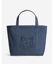 Maison Kitsune(]Lcl)FOX HEAD LARGE TOTE(g[gobO)