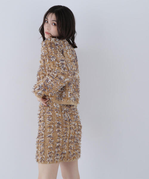 ◇フリンジニットセットアップ（スカート）｜NATURAL BEAUTY BASIC