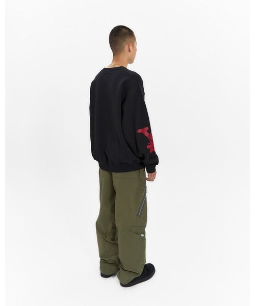YESEYESEE(イエスアイシー)の「Y.E.S Sporting Club Sweatshirt(スウェット・メンズ・ライトグレー/ブラック/カーキ・L/M/S/XL)」の11枚目の写真