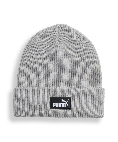PUMA（プーマ）の「PUMA プーマ ユニセックス ESS ハイクラウン ビーニー（ニットキャップ/ビーニー・メンズ・グレー/ブラック/レッド系その他・フリー）」の4枚目の写真