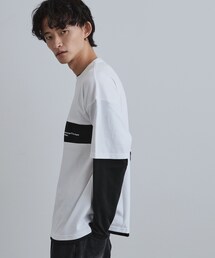 tk.TAKEO KIKUCHI | フェイクレイヤードカットソー(Tシャツ/カットソー)