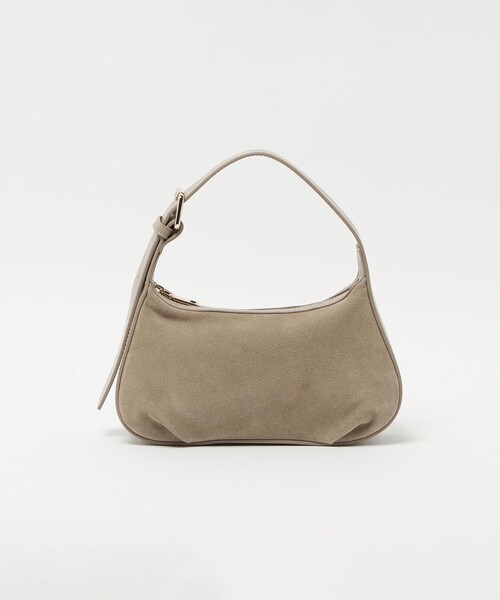 BEAUTY&YOUTH UNITED ARROWS(ビューティーアンドユースユナイテッドアローズ)の「スエード ムーン ワイドベルト ワンショルダーバッグ(ショルダーバッグ・レディース・ベージュ/ダークブラウン・FREE)」の11枚目の写真