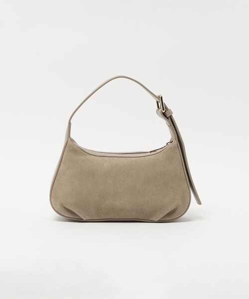 BEAUTY&YOUTH UNITED ARROWS(ビューティーアンドユースユナイテッドアローズ)の「スエード ムーン ワイドベルト ワンショルダーバッグ(ショルダーバッグ・レディース・ベージュ/ダークブラウン・FREE)」の13枚目の写真