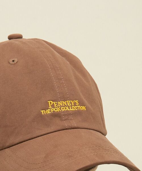AMERICAN HOLIC（アメリカンホリック）の「PENNEY'S ロゴ刺繍キャップ（ハット・レディース・チャコールグレー/アイボリー/ピンク/ブラウン・FREE）」の13枚目の写真