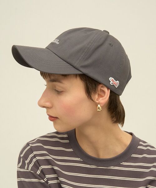 AMERICAN HOLIC（アメリカンホリック）の「PENNEY'S ロゴ刺繍キャップ（ハット・レディース・チャコールグレー/アイボリー/ピンク/ブラウン・FREE）」の17枚目の写真