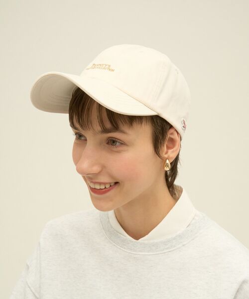 AMERICAN HOLIC（アメリカンホリック）の「PENNEY'S ロゴ刺繍キャップ（ハット・レディース・チャコールグレー/アイボリー/ピンク/ブラウン・FREE）」の19枚目の写真