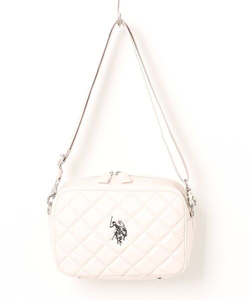 U.S. POLO ASSN.(ユーエスポロアッスン)の「【U.S. POLO ASSN.】 ユーエスポロアッスン Cross check quilting クロスボディショルダーバッグ USPA2724(ショルダーバッグ・レディース・ブラウン/グリーン/ピンク/ホワイト/アイボリー/ブラック・FREE)」の18枚目の写真