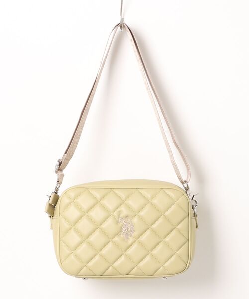 U.S. POLO ASSN.(ユーエスポロアッスン)の「【U.S. POLO ASSN.】 ユーエスポロアッスン Cross check quilting クロスボディショルダーバッグ USPA2724(ショルダーバッグ・レディース・ブラウン/グリーン/ピンク/ホワイト/アイボリー/ブラック・FREE)」の21枚目の写真
