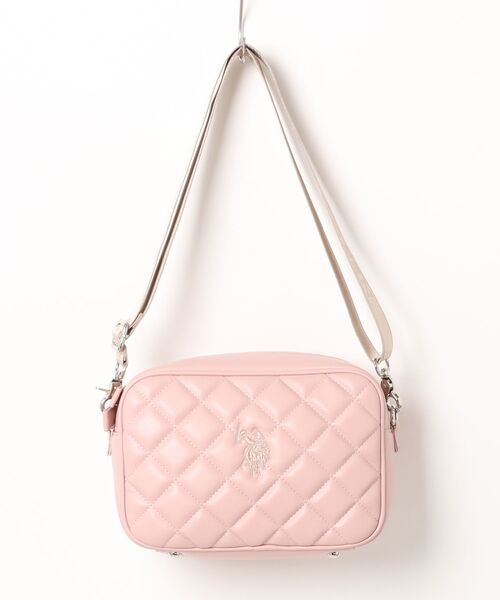 U.S. POLO ASSN.(ユーエスポロアッスン)の「【U.S. POLO ASSN.】 ユーエスポロアッスン Cross check quilting クロスボディショルダーバッグ USPA2724(ショルダーバッグ・レディース・ブラウン/グリーン/ピンク/ホワイト/アイボリー/ブラック・FREE)」の22枚目の写真