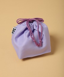 LAKOLE（ラコレ）の「【らこれキッズ】バイカラーマチあり巾着 / 599049（お弁当箱）」