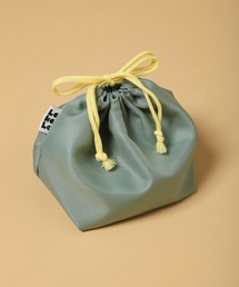 LAKOLE（ラコレ）の「【らこれキッズ】バイカラーマチあり巾着 / 599049（お弁当箱）」