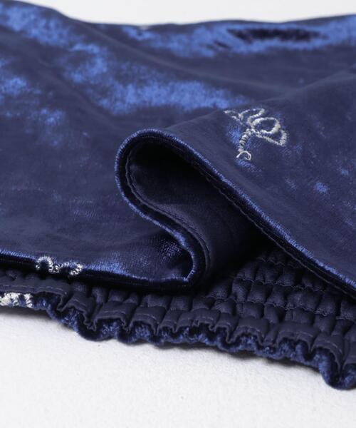 SENSE OF PLACE by URBAN RESEARCH(センスオブプレイスバイアーバンリサーチ)の「ベロアシシュウブラビスチェ(その他トップス・レディース・ネイビー/ベージュ・ONE)」の5枚目の写真