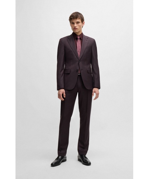 BOSS(ボス)の「レギュラーフィットシャツ コットンポプリン(シャツ/ブラウス・メンズ・グレー/ブラウン・S/M/XS/L)」の8枚目の写真