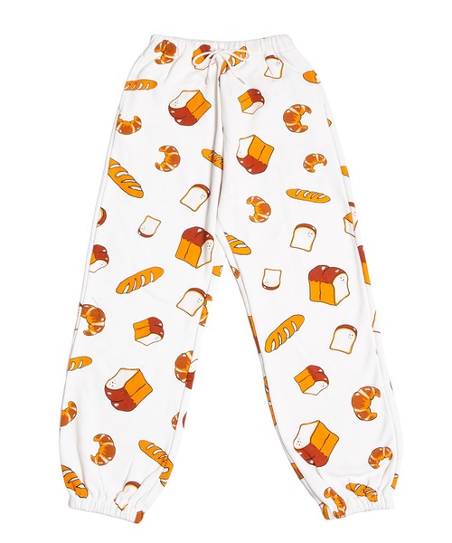 PUNYUS（プニュズ）の「【新サイズ】フード総柄スウェットパンツ（PAN)（スウェットパンツ・レディース・ベージュ・1/2/3/4/5）」の9枚目の写真