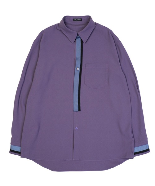 MILKBOY(ミルクボーイ)の「COLOR POINT シャツ(シャツ/ブラウス・レディース・A/B・FREE)」の1枚目の写真