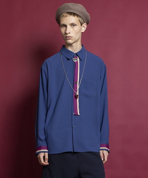 MILKBOY(ミルクボーイ)の「COLOR POINT シャツ(シャツ/ブラウス・レディース・A/B・FREE)」の2枚目の写真