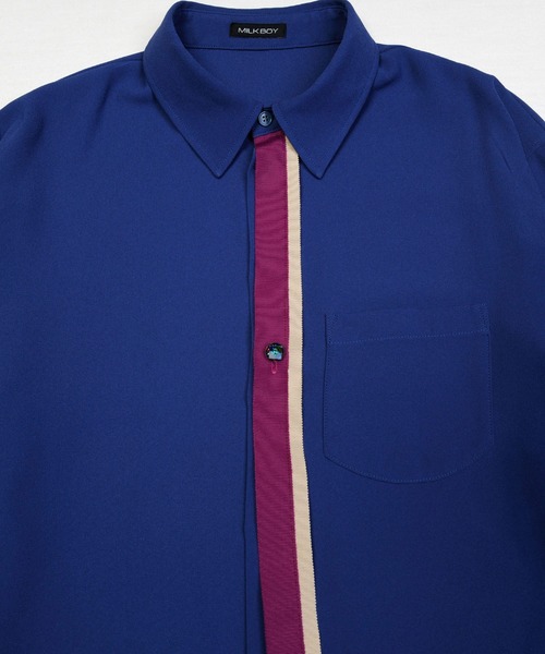 MILKBOY(ミルクボーイ)の「COLOR POINT シャツ(シャツ/ブラウス・レディース・A/B・FREE)」の5枚目の写真
