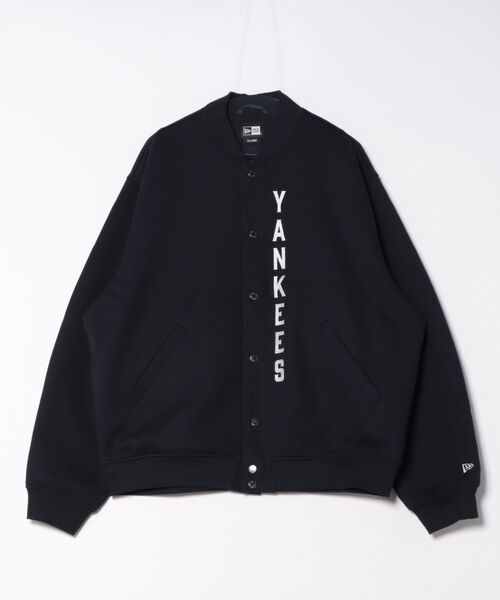 NEW ERA（ニューエラ）の「NEW ERA/ニューエラ テックスウェット バーシティージャケット ゴルフ ブルゾン 撥水 14669829/14669830（ブルゾン・メンズ・ネイビー/ブラック・L/XL/2XL/M）」の15枚目の写真