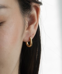 abaskdesign（アバスクデザイン）の「金属アレルギー対応　ミニマムフープピアス（ピアス（両耳用））」