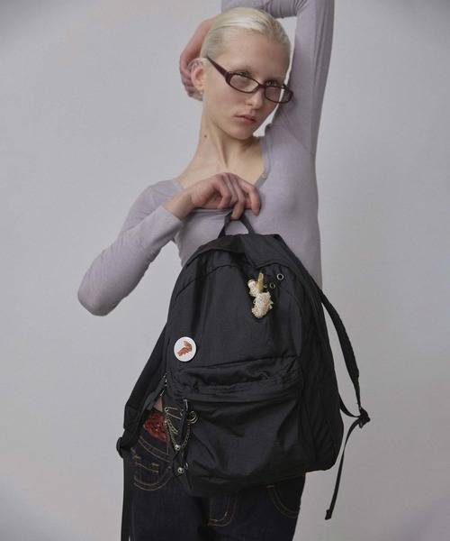 SCULPTOR（スカルプター）の「Good Girl Backpack（バックパック/リュック・レディース・ブラック/アイボリー・FREE）」の11枚目の写真