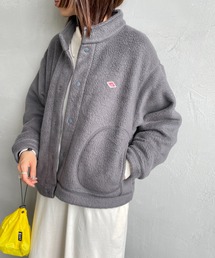 DANTON | [DANTON/ダントン] スタンドカラー ダブルフェイスボアフリースカーディガン(ブルゾン)