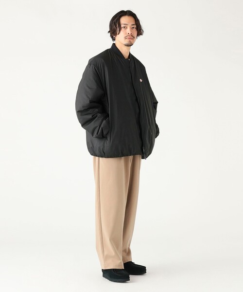 DANTON（ダントン）の「DANTON / メンズ インサレーション ボンバージャケット（ブルゾン・メンズ・ブラック・XL/L/M/S）」の2枚目の写真